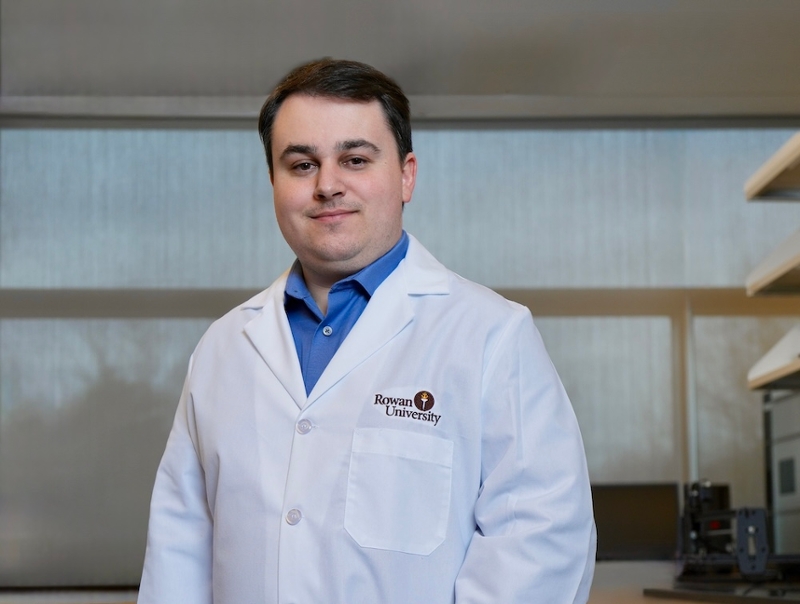 Portrait of Rowan University chemical engineering professor Gerard Capellades