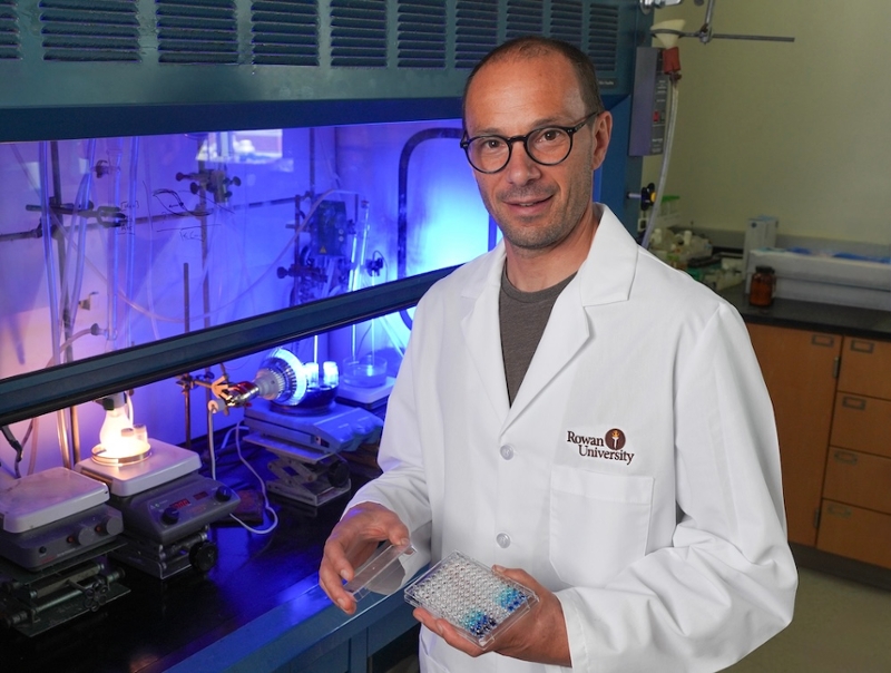 Portrait of Rowan University researcher Lark Perez