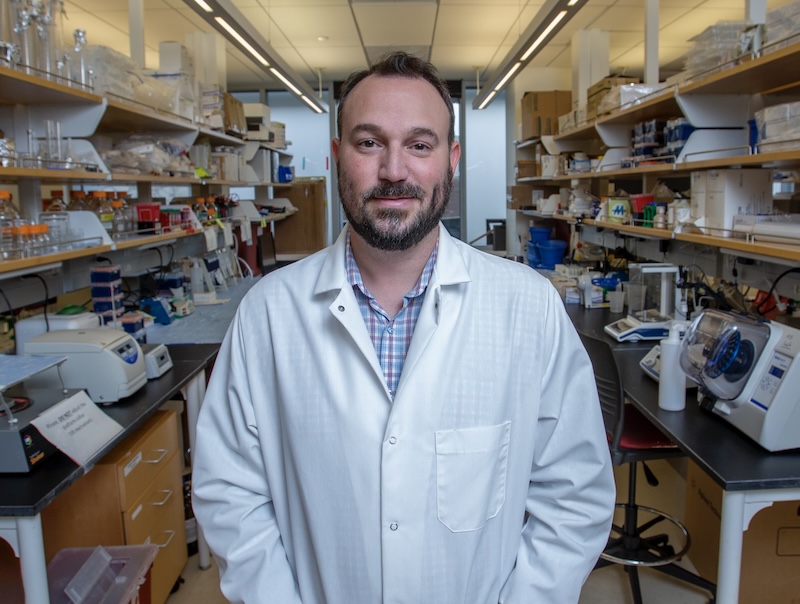 Rowan University professor and researcher Thomas Keck